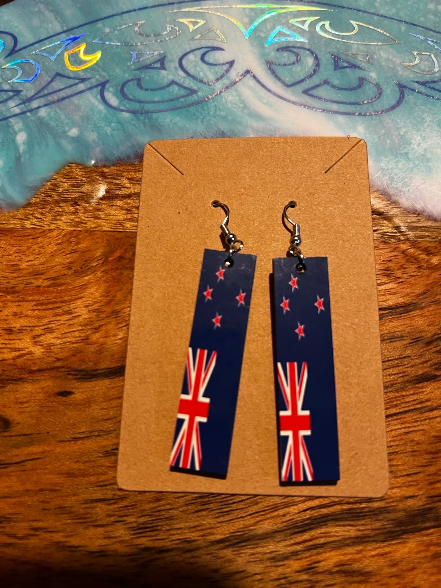 Flags of the Pacific Earrings