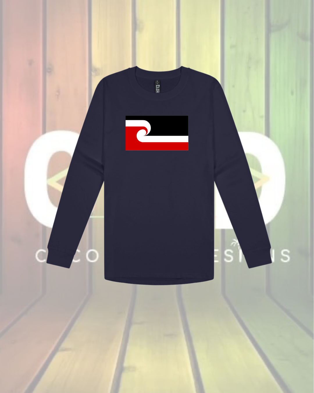 Long Sleeve Tino Rangatiratanga Flag