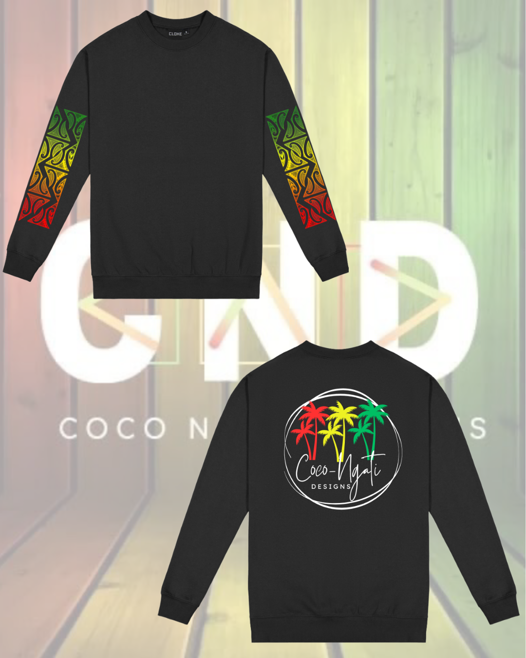 CND Exclusive Hoodie and Crew - Tamariki Sizes