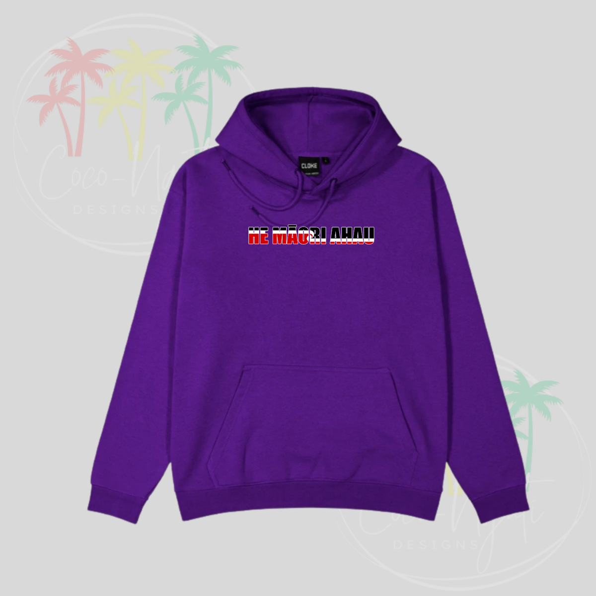 He Māori Ahau Tamariki Hoodies
