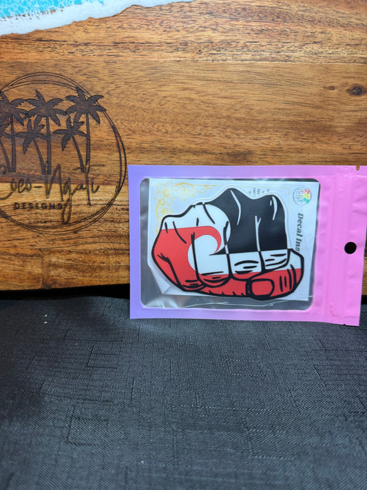 Tino Rangatiratanga Fist Decal