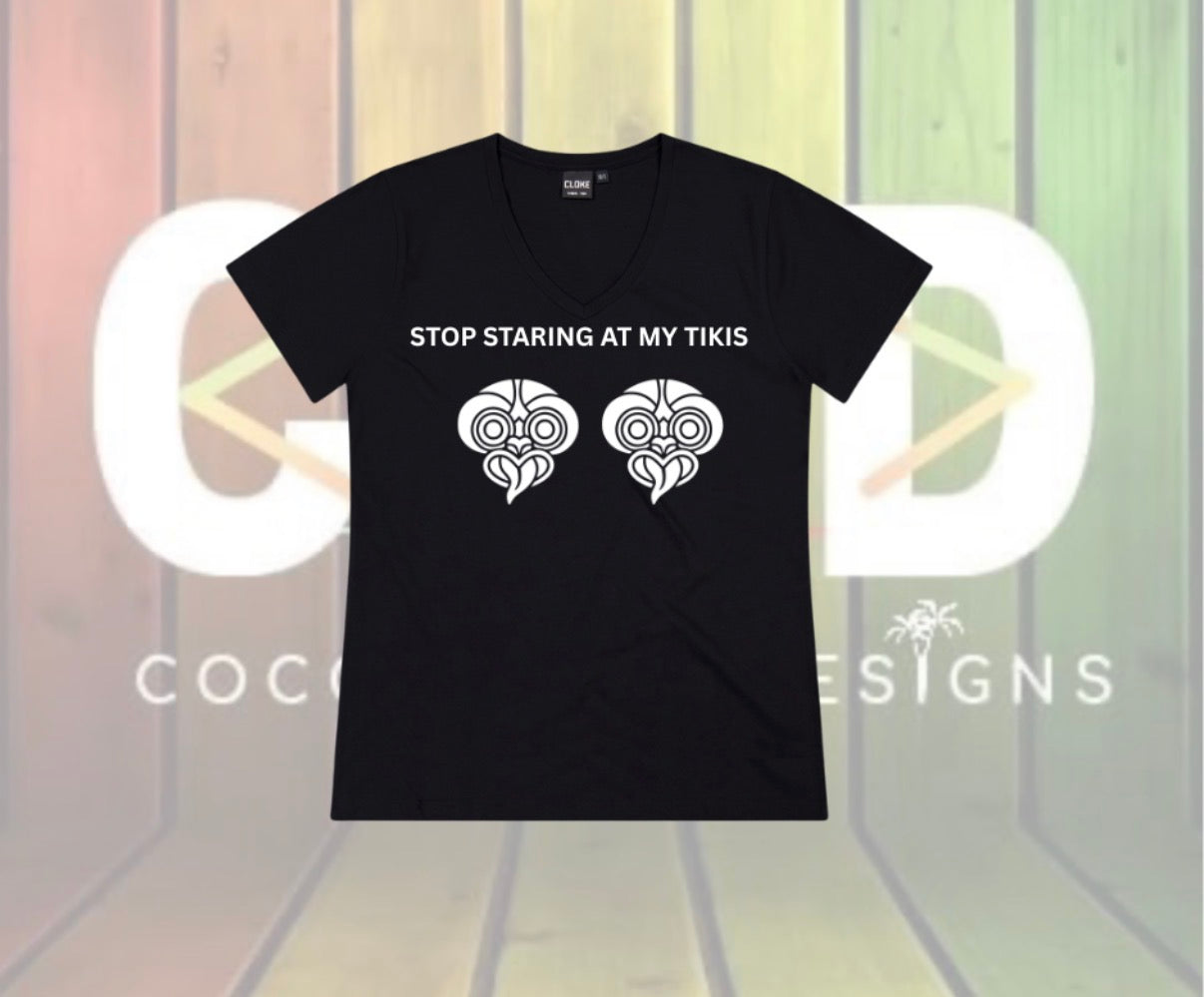 ‘Stop staring at my tiki’ Tee