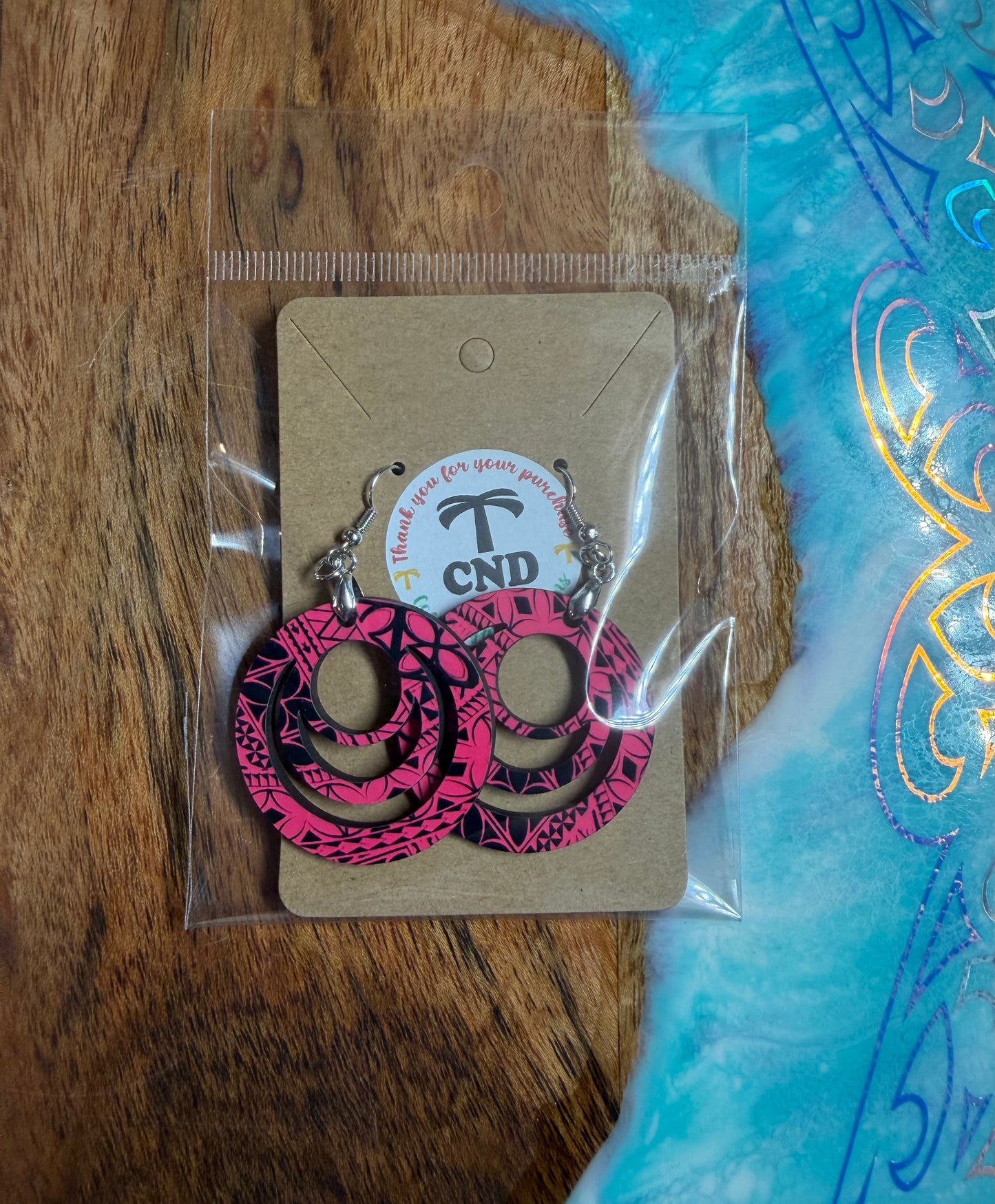 Nesian coloured Earrings
