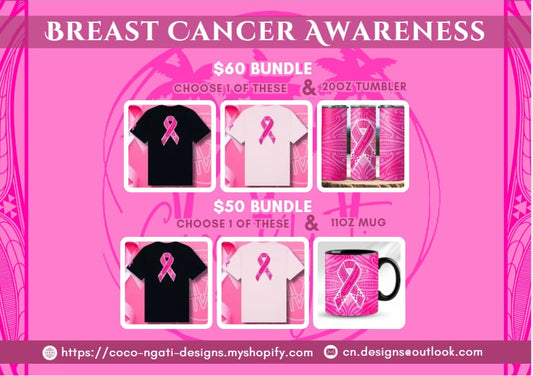 Breast Cancer Awareness Tee & Mug Bundle