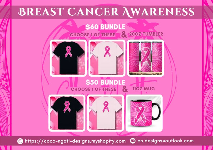 Breast Cancer Awareness Tee & Tumbler Bundle