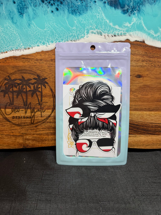 Wahine Car Decal