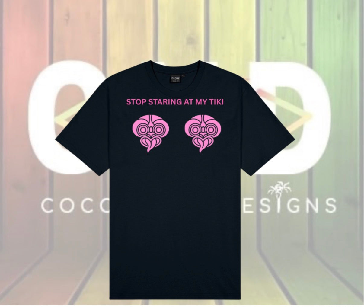 ‘Stop staring at my tiki’ Tee