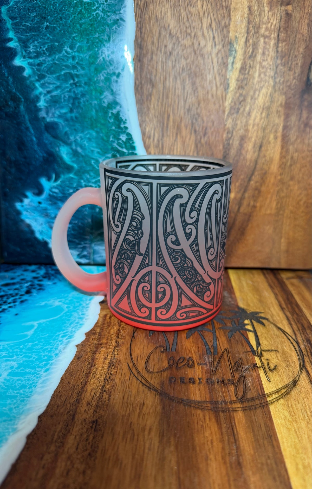 Manaaki Frosted Mugs