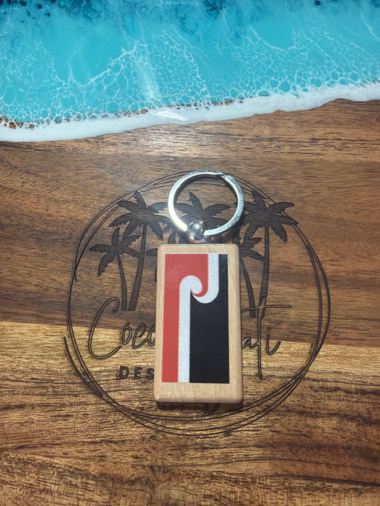 Tino Rangatiratanga Wooden Keyring