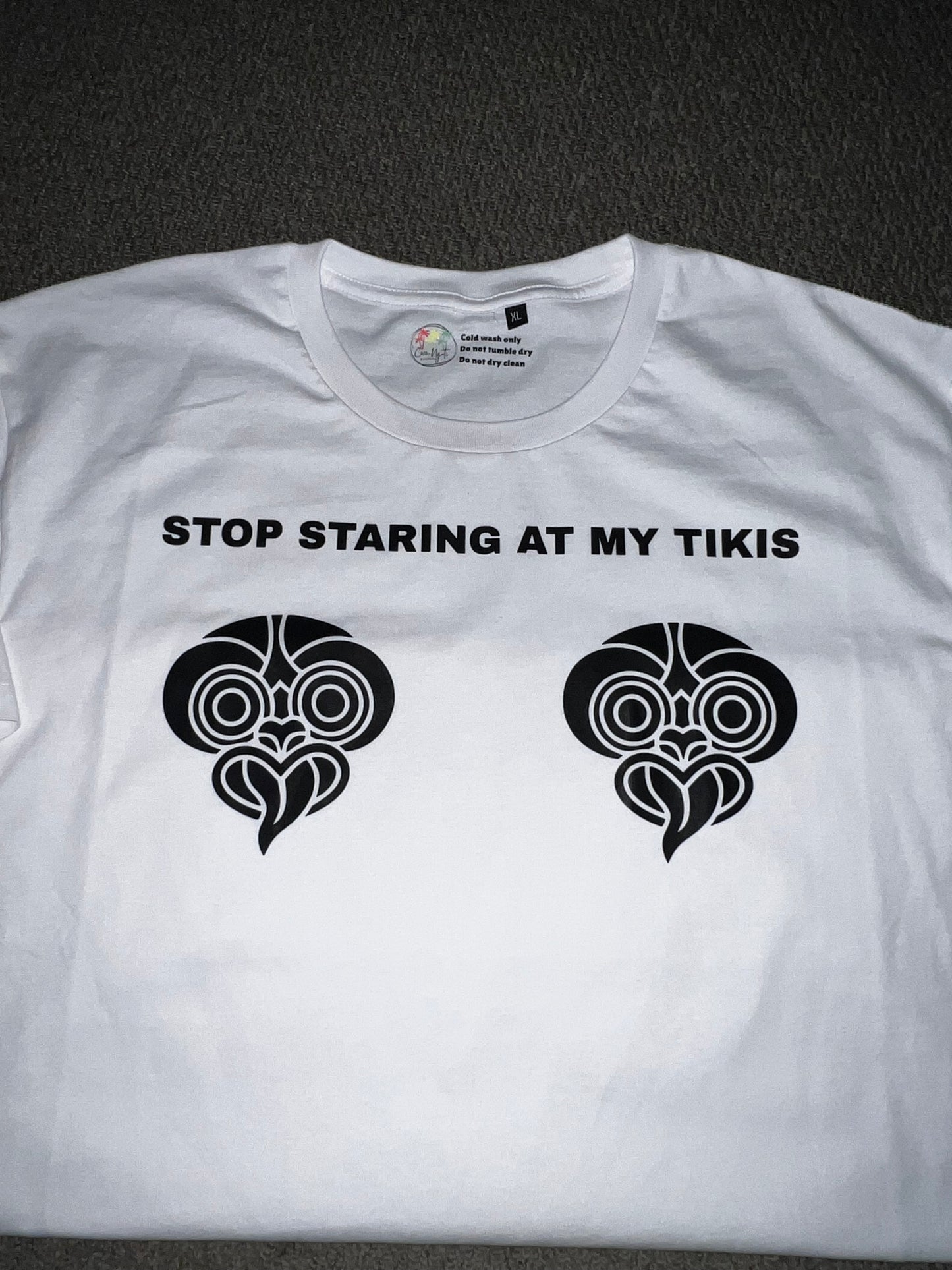 ‘Stop staring at my tiki’ Tee