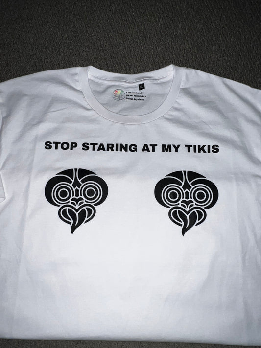 ‘Stop staring at my tiki’ Tee