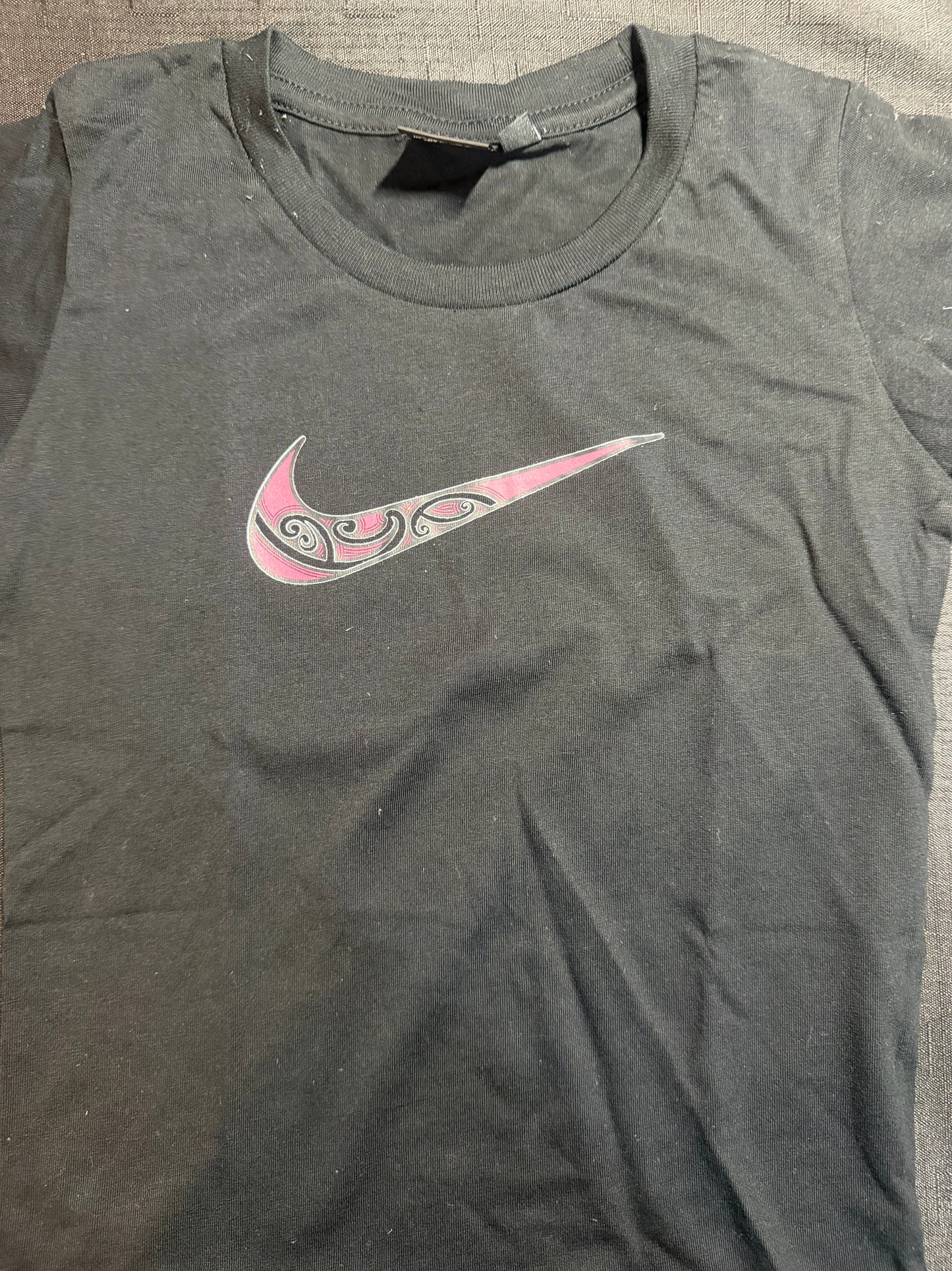 Size 4 Pink Tick