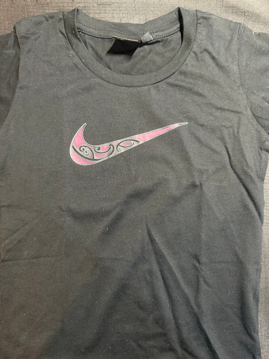 Size 4 Pink Tick