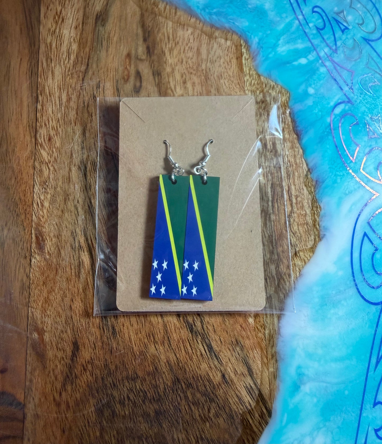 Flags of the Pacific Earrings