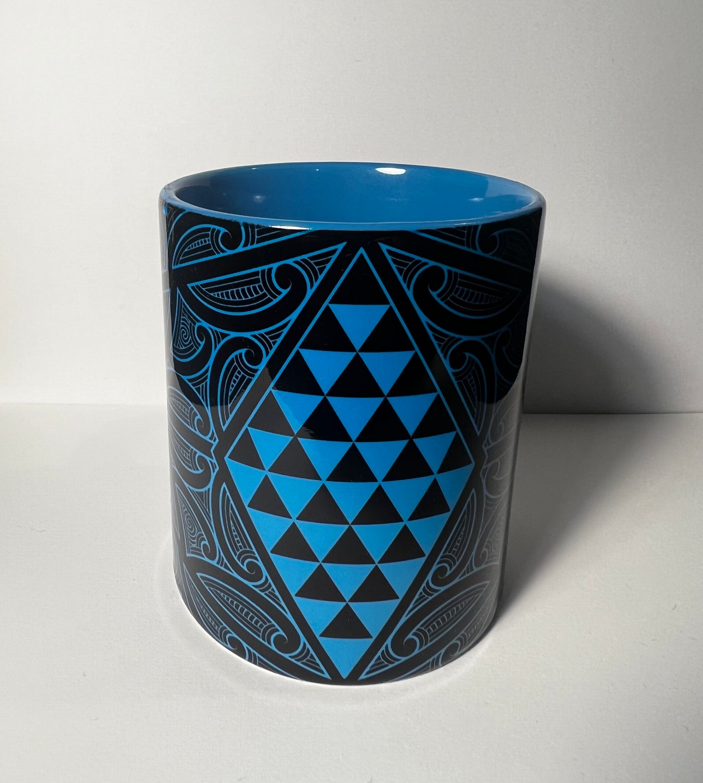 Atawhai Ceramic Mug - Colored Handle & Interior