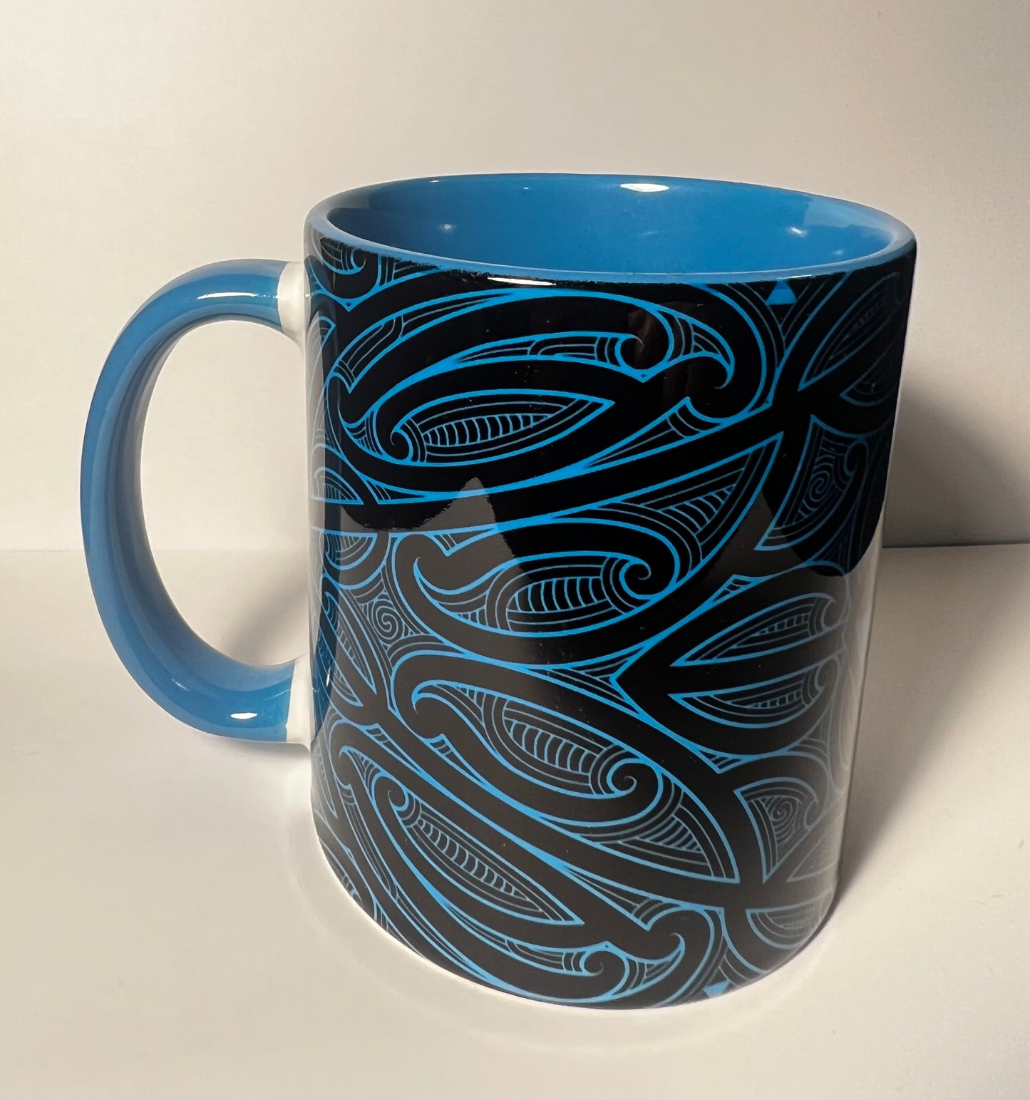 Atawhai Ceramic Mug - Colored Handle & Interior