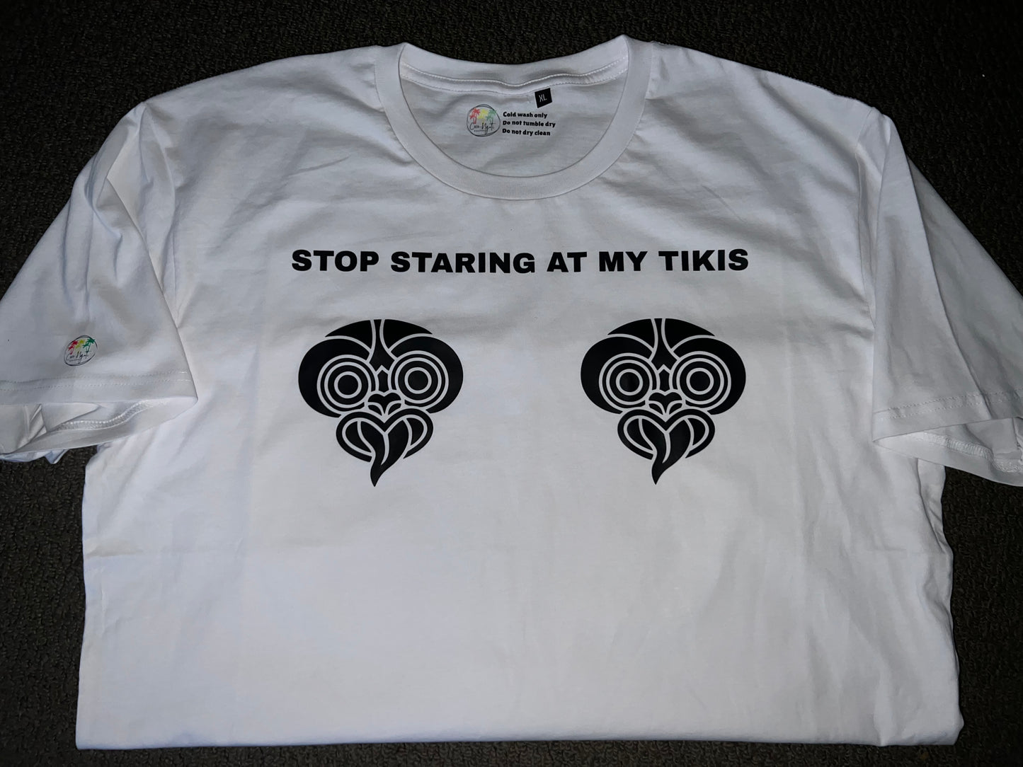 ‘Stop staring at my tiki’ Tee