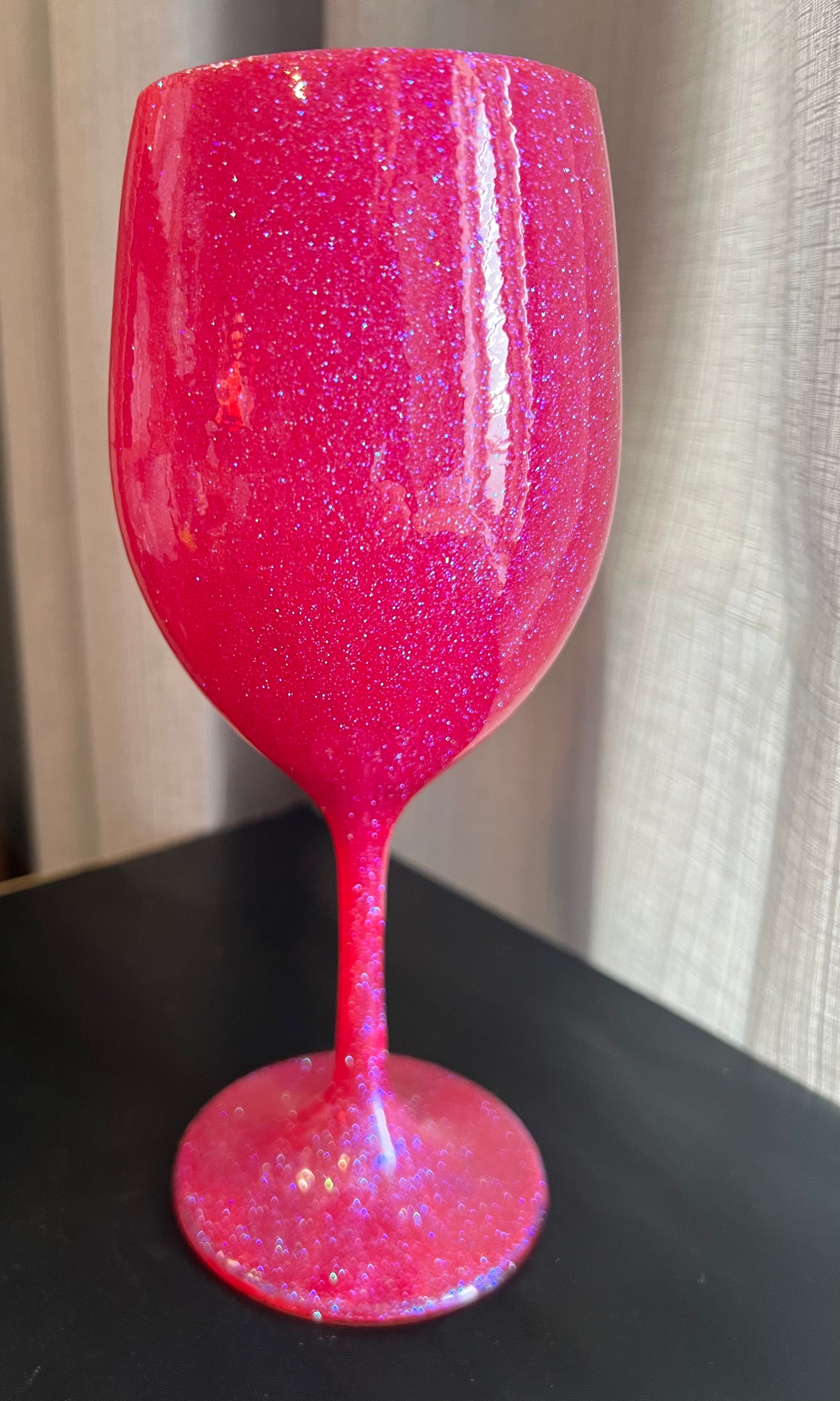 Glitter Wine Glass