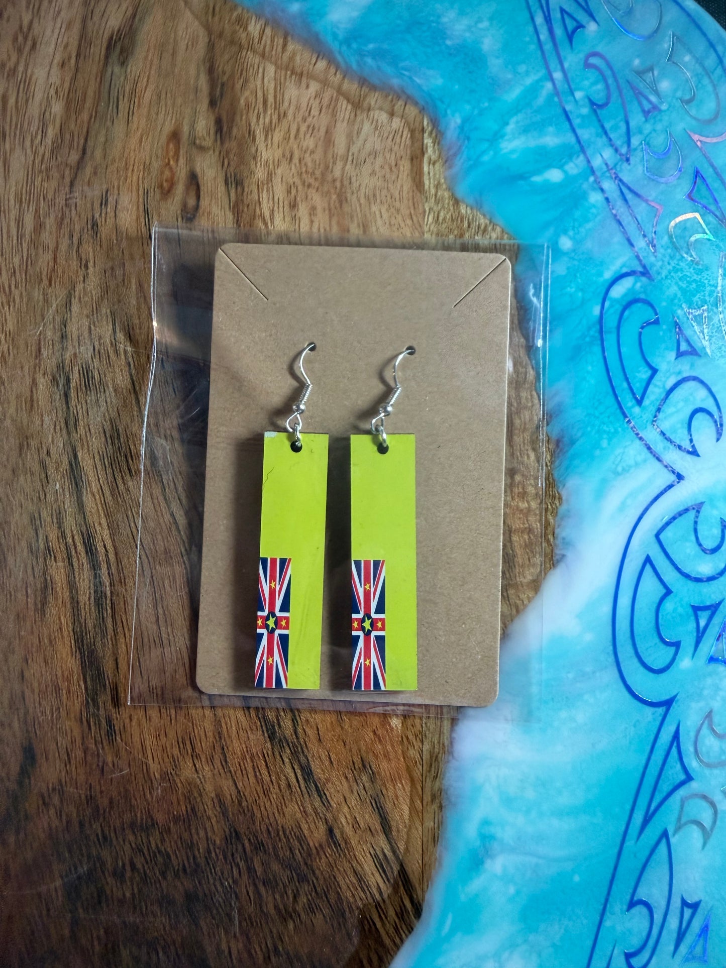 Flags of the Pacific Earrings