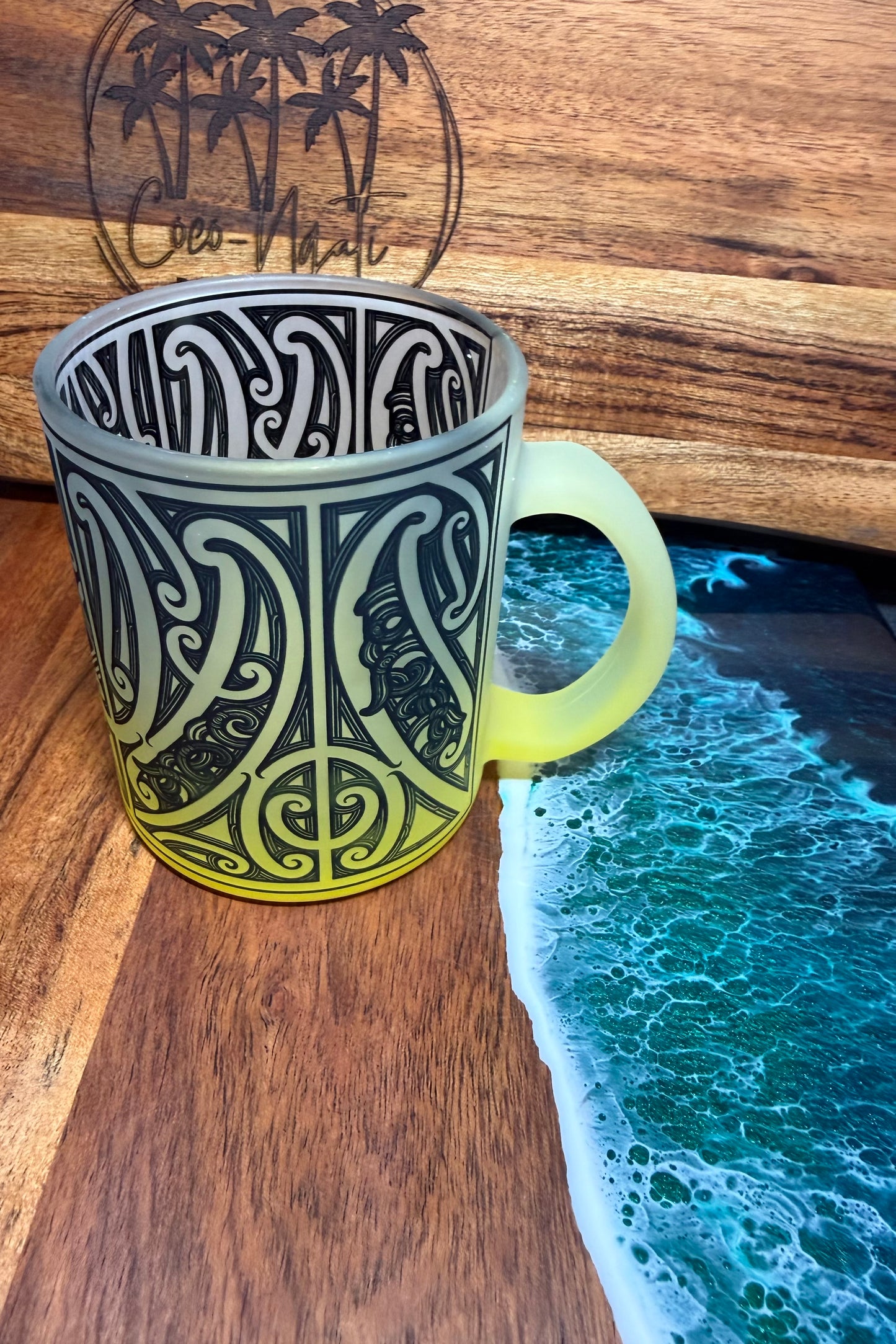 Manaaki Frosted Mugs
