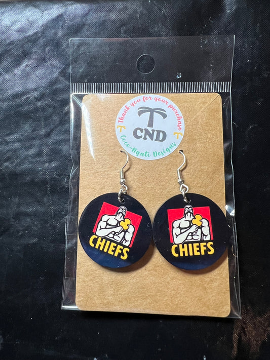 Chiefs Earrings