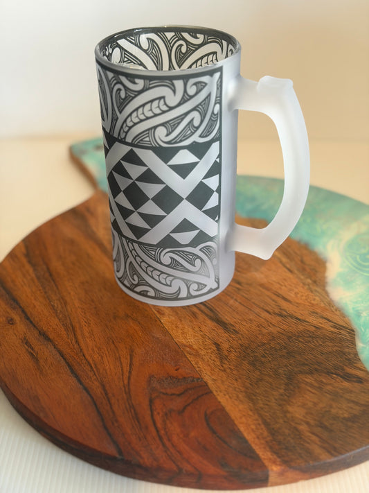 Tūhono beer mugs seconds