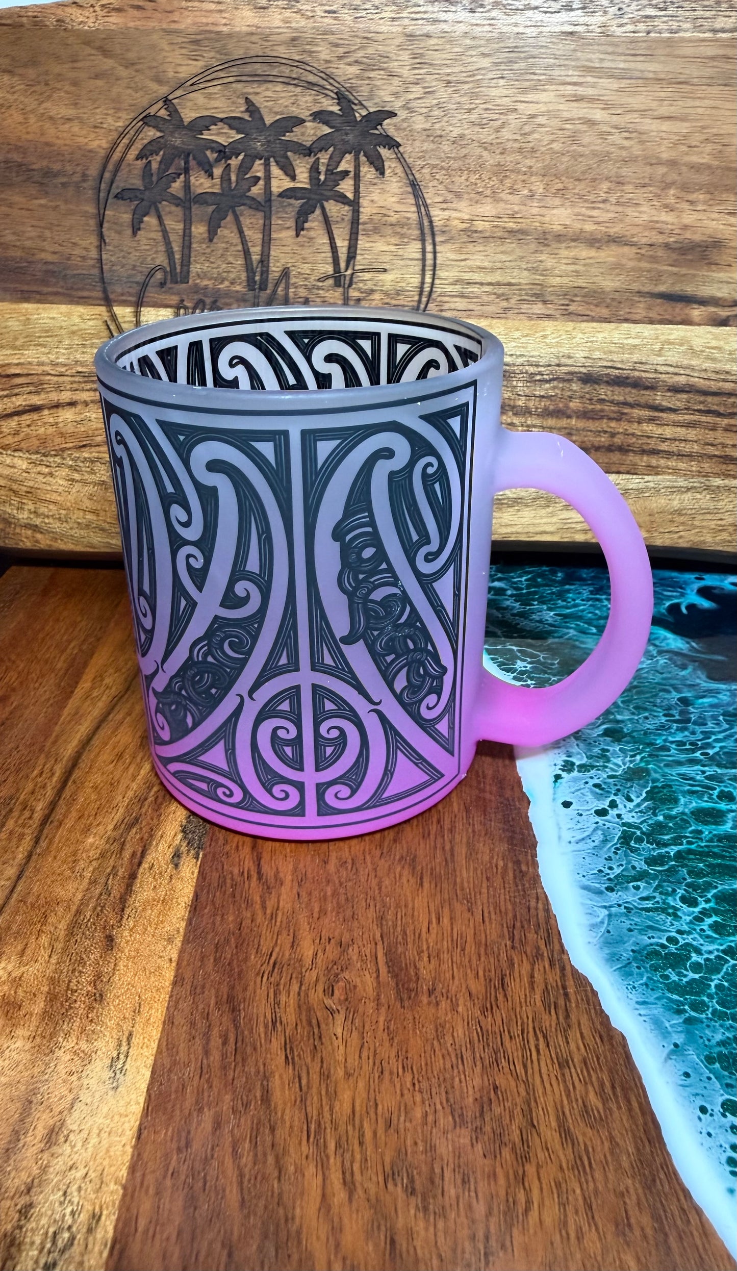 Manaaki Frosted Mugs