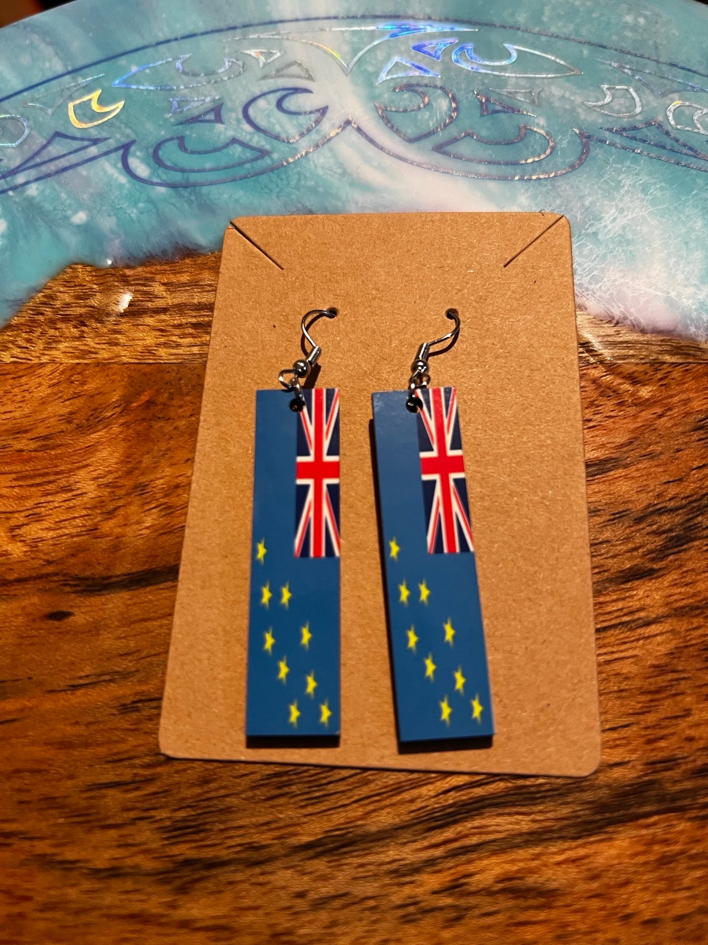 Flags of the Pacific Earrings