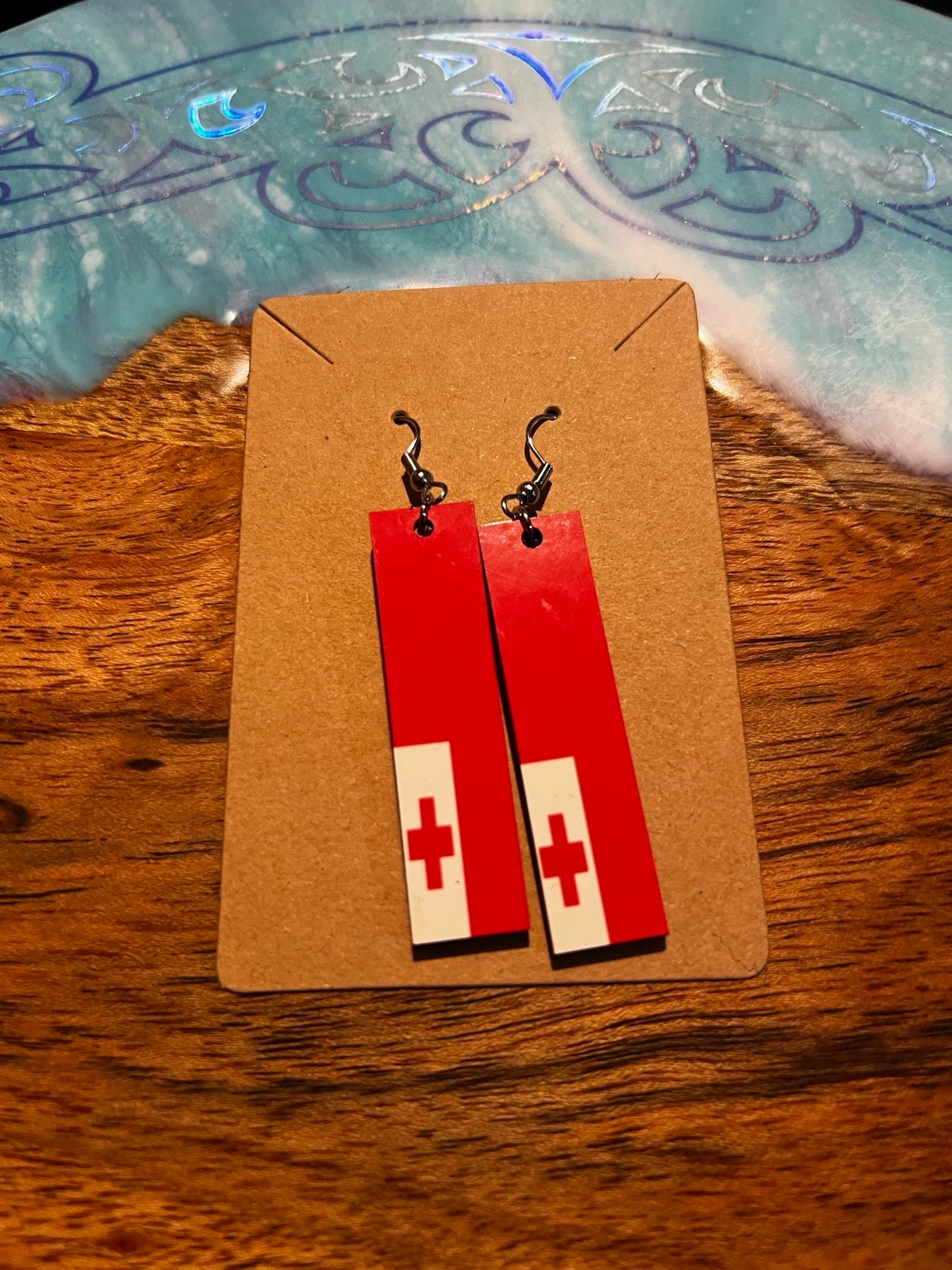 Flags of the Pacific Earrings