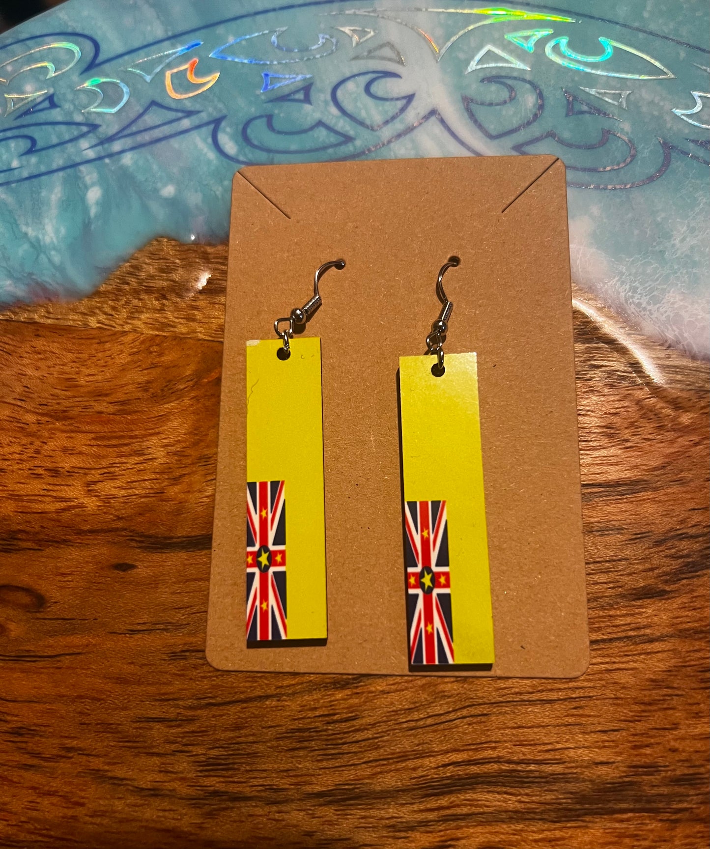 Flags of the Pacific Earrings