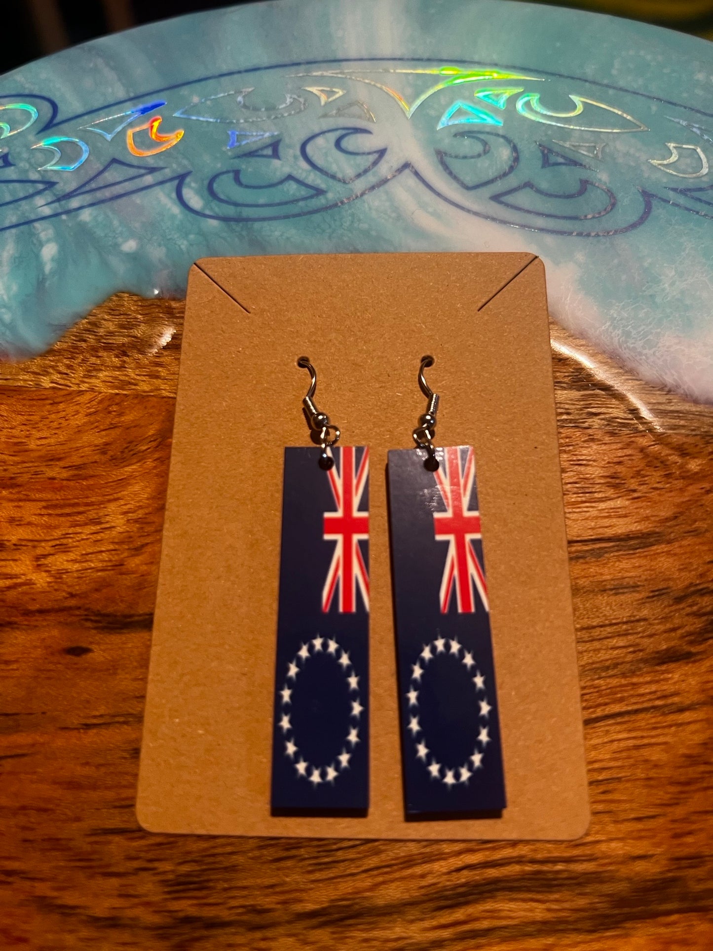 Flags of the Pacific Earrings