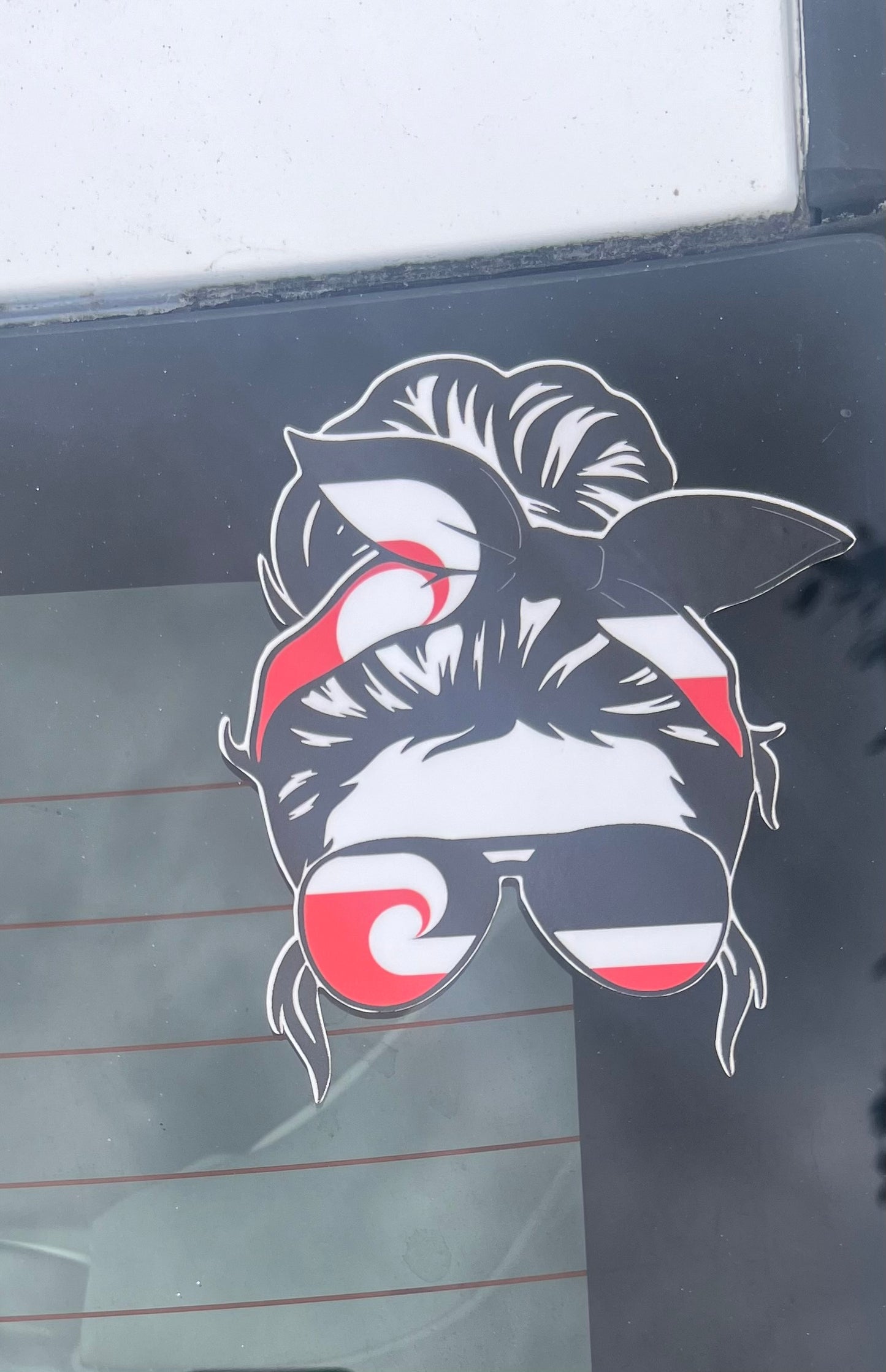 Wahine Car Decal