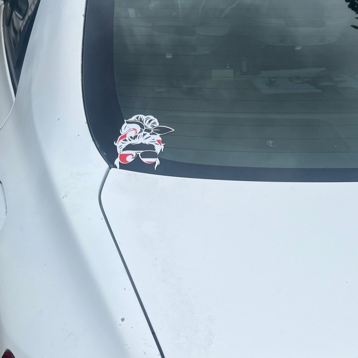 Wahine Car Decal