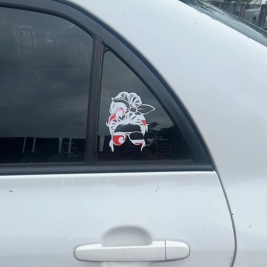 Wahine Car Decal