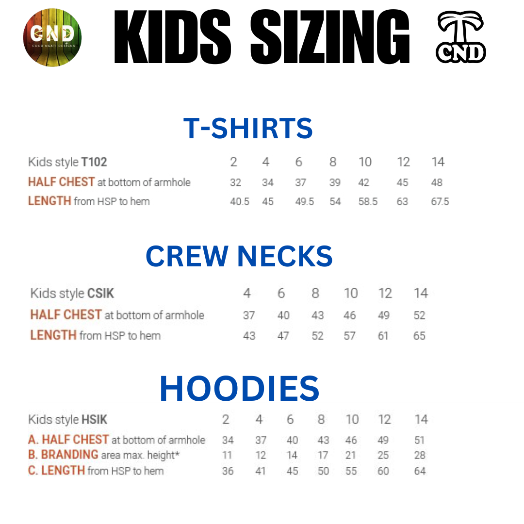 Hei Tiki Kids Hoodies