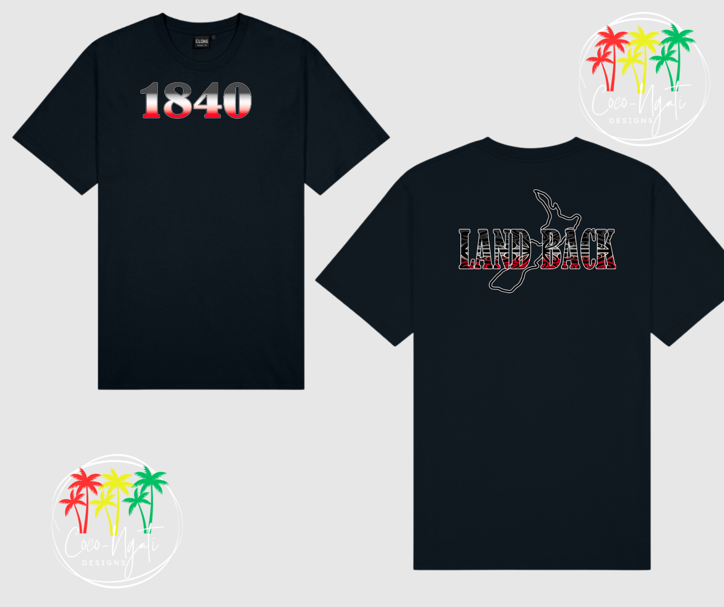 1840 Land Back Tees