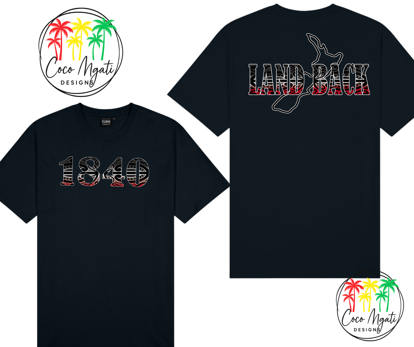 1840 Land Back Tees