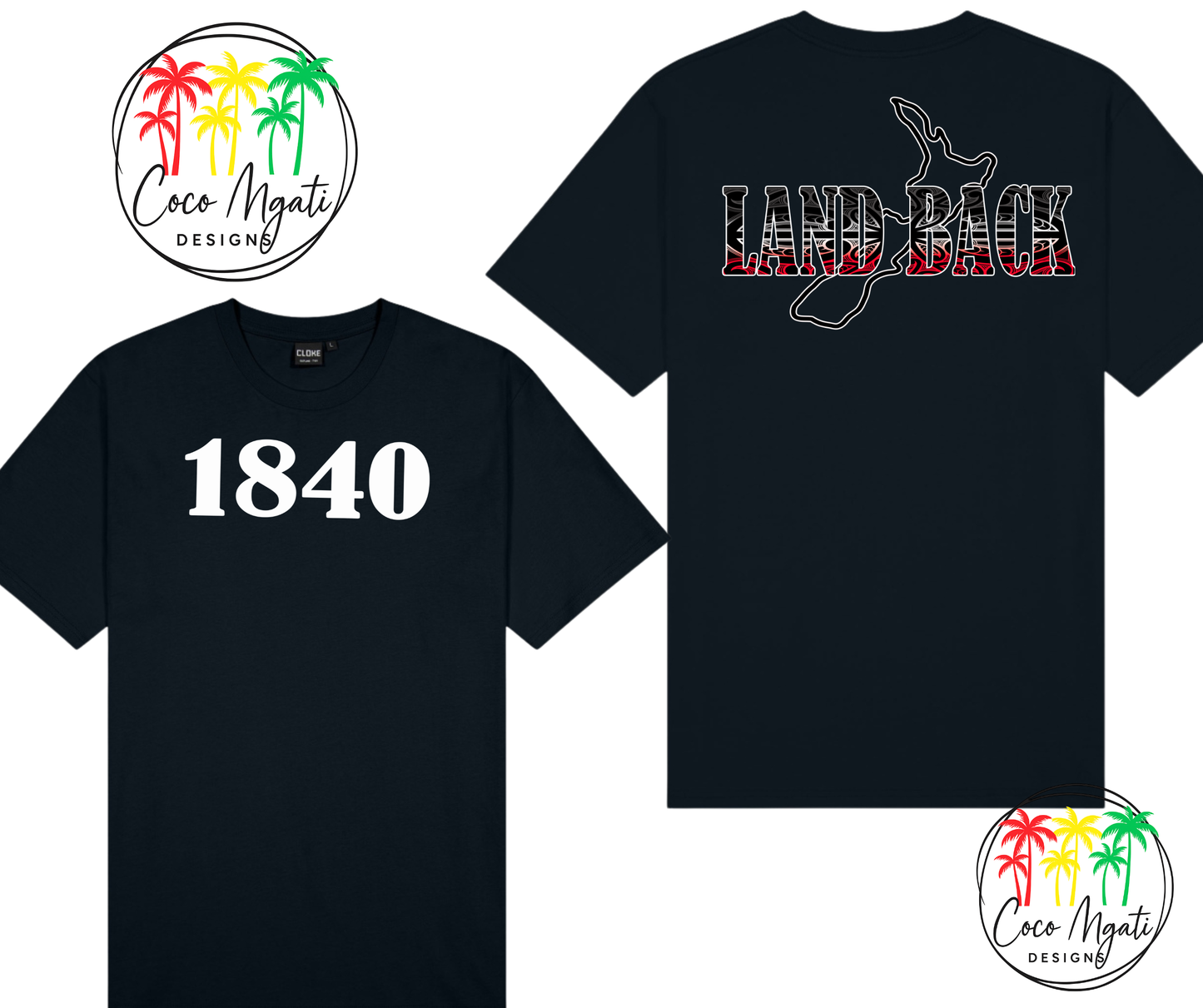 1840 Land Back Tees