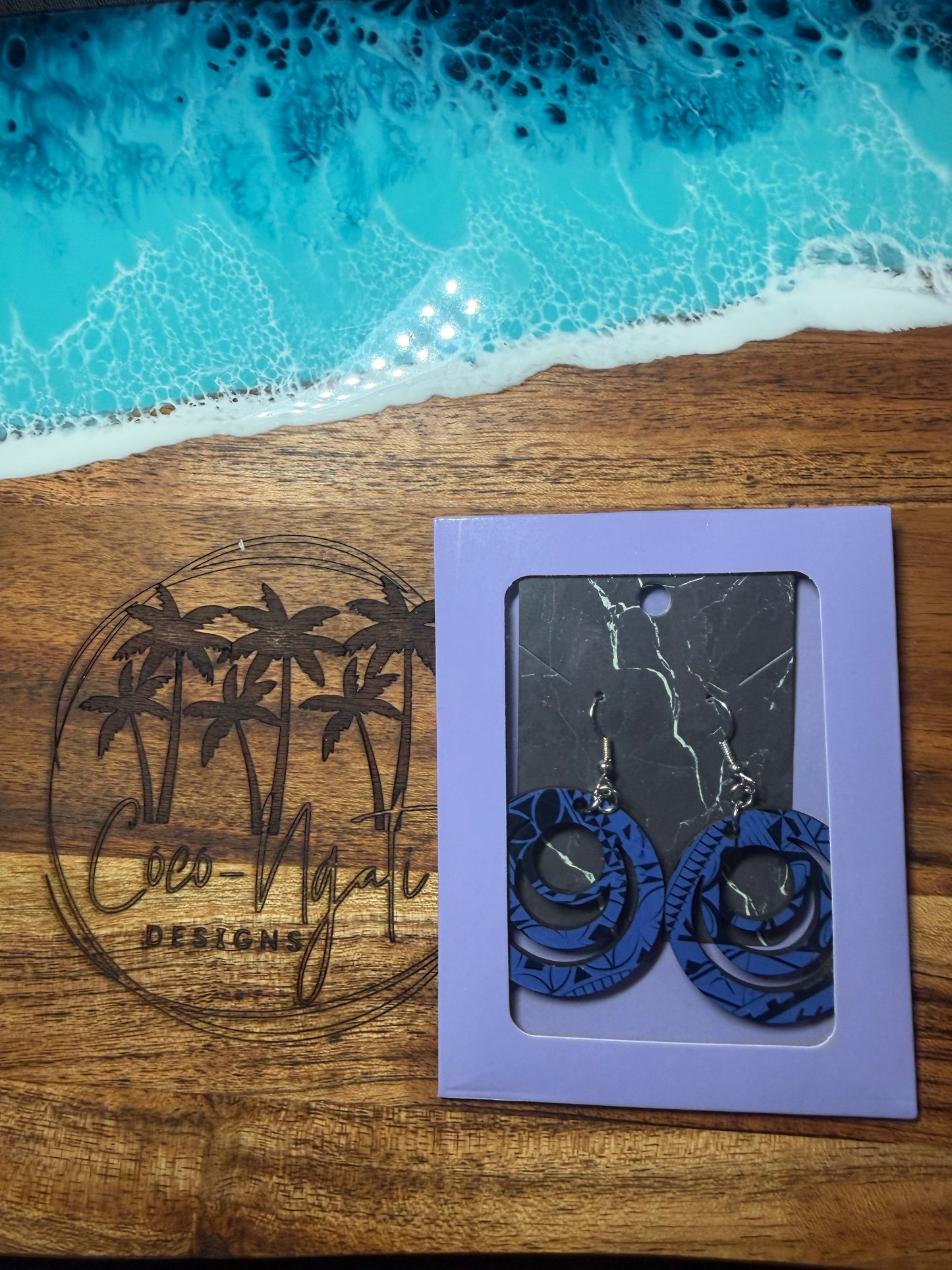 Nesian coloured Earrings