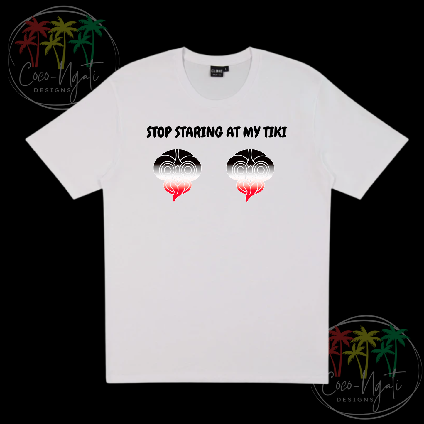 Stop staring at my Tiki Ombrē - Mens Sizing