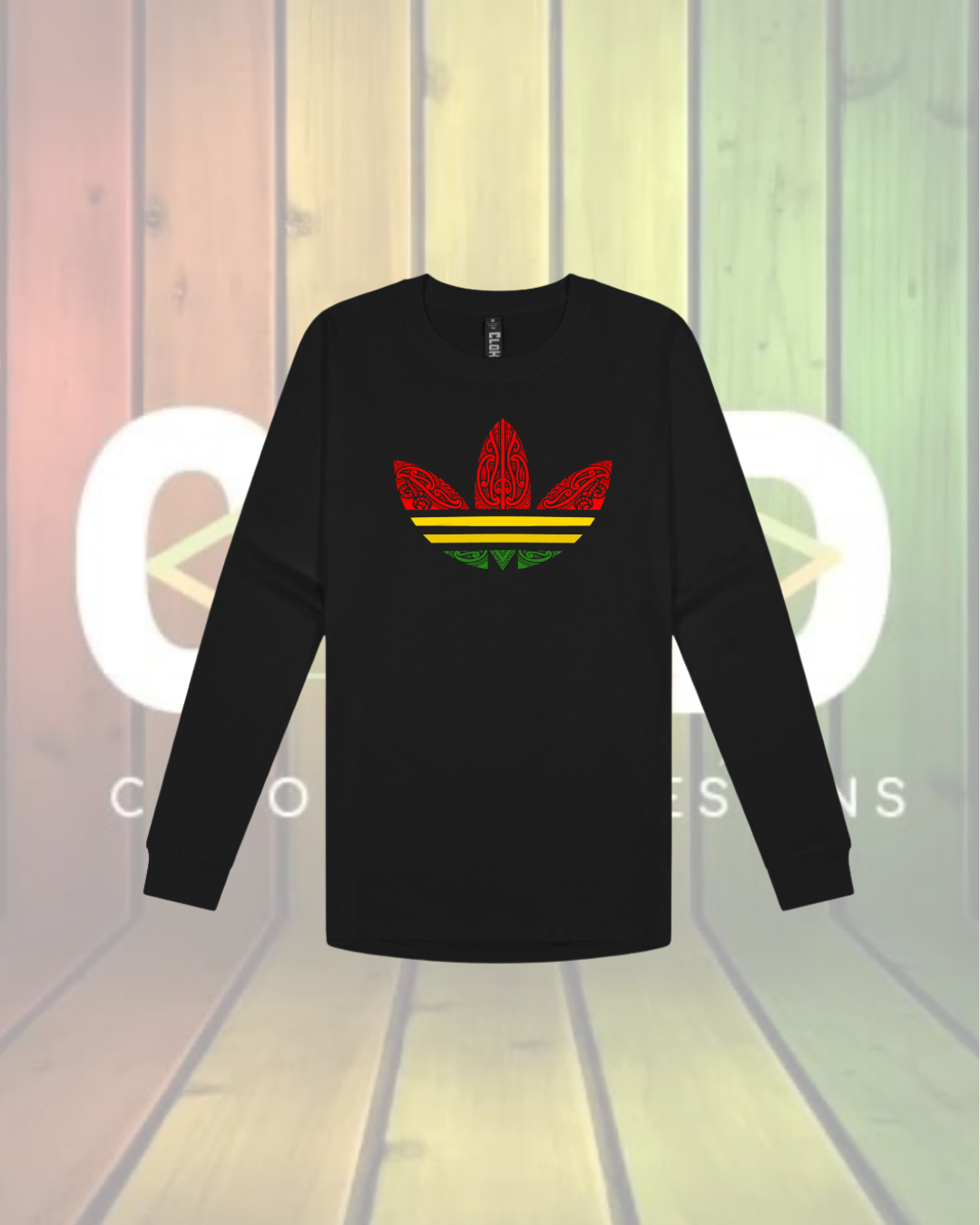 Long Sleeve Māori Rasta