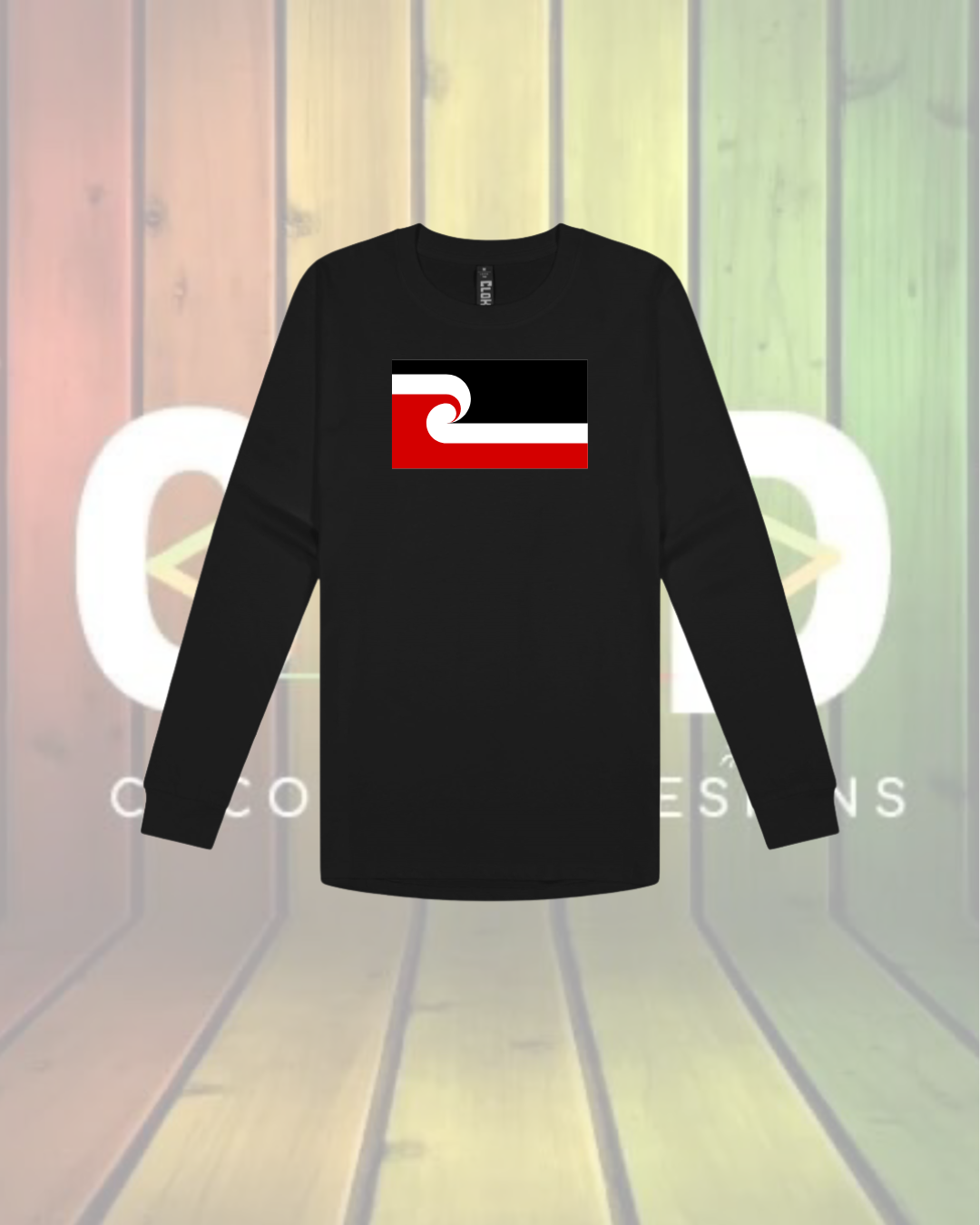 Long Sleeve Tino Rangatiratanga Flag