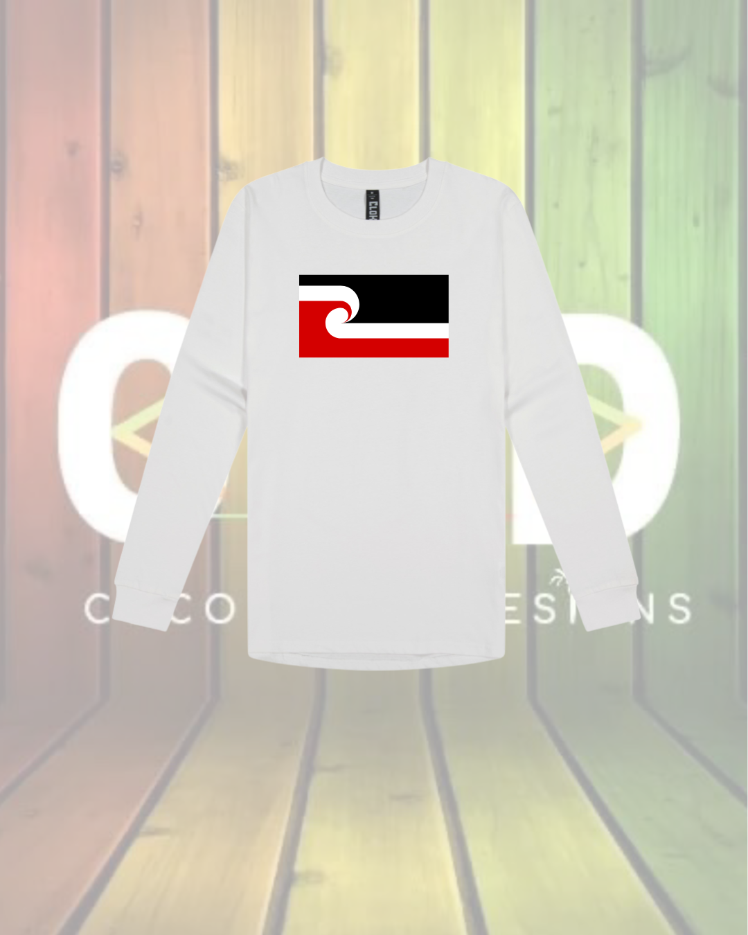 Long Sleeve Tino Rangatiratanga Flag