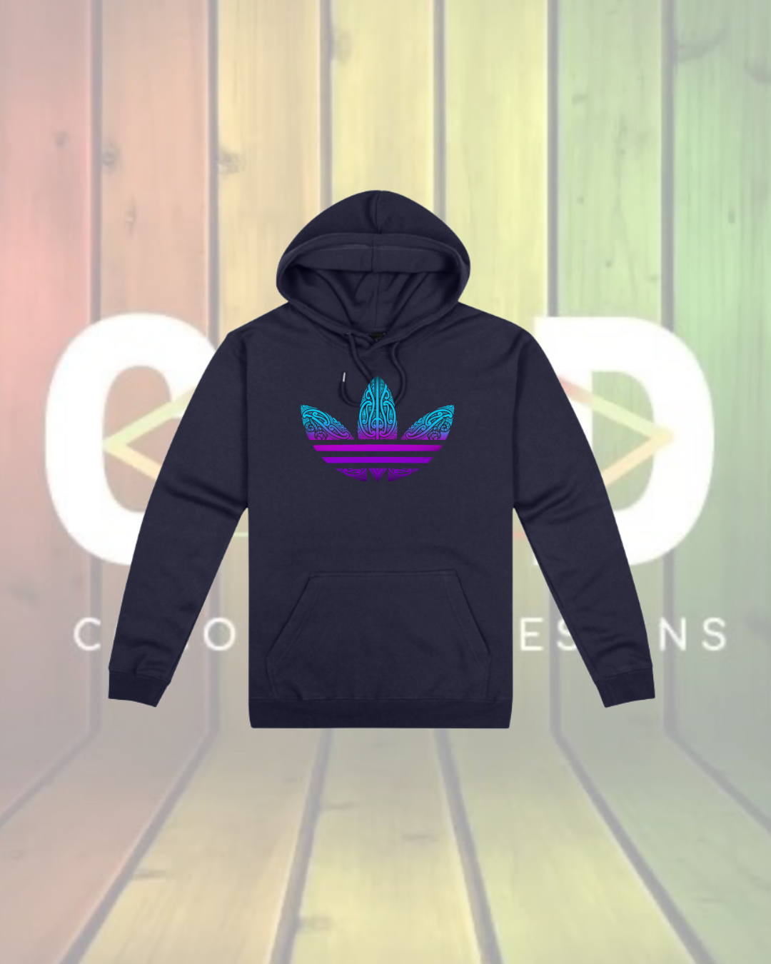 Māori Ombrē Hoodies