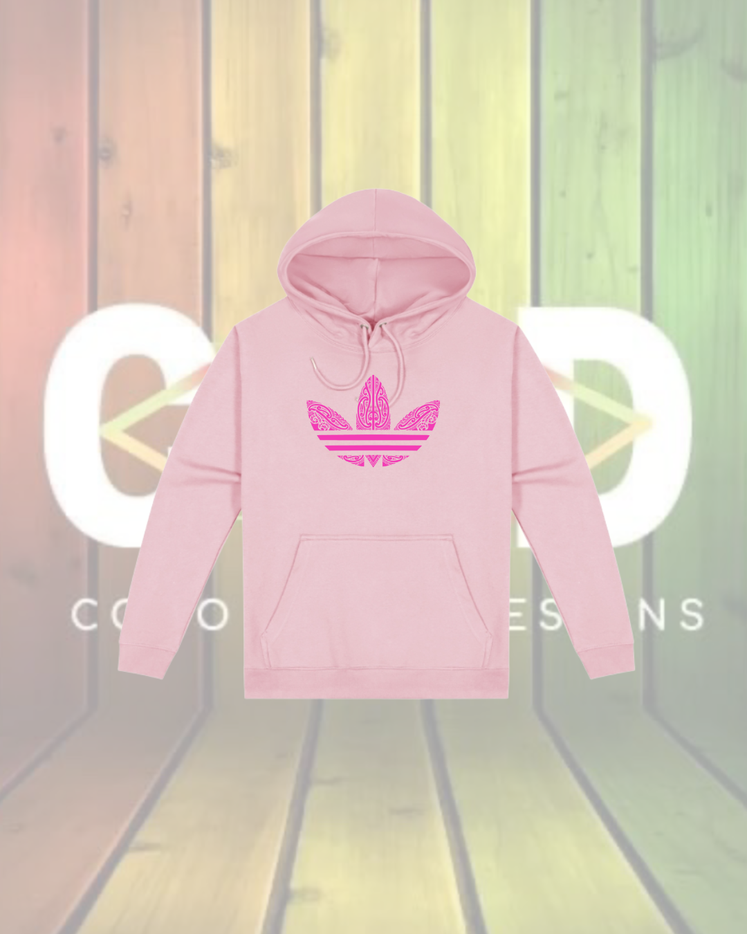 Māori Pink Hoodies