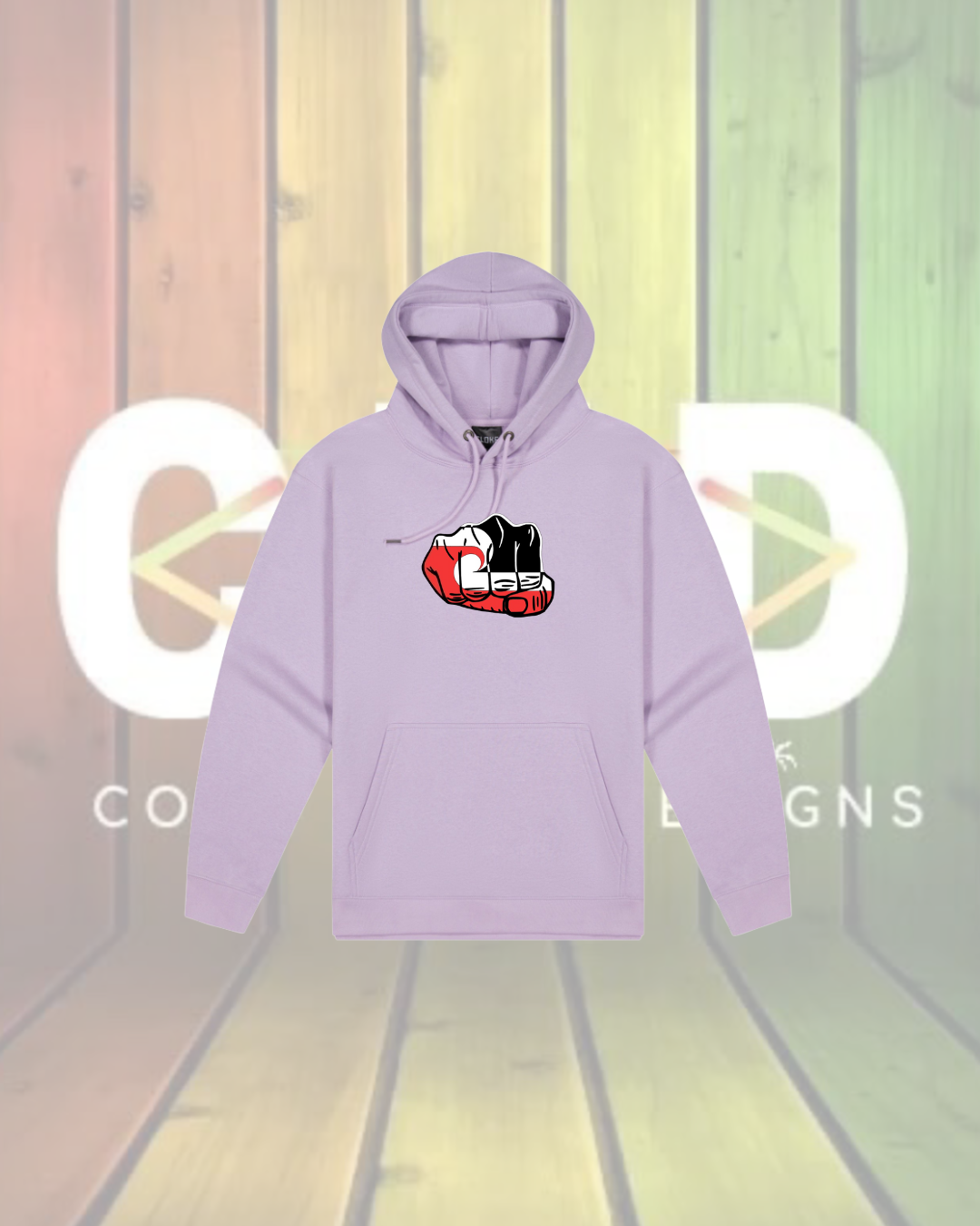 Kieran Print Adult Hoodies