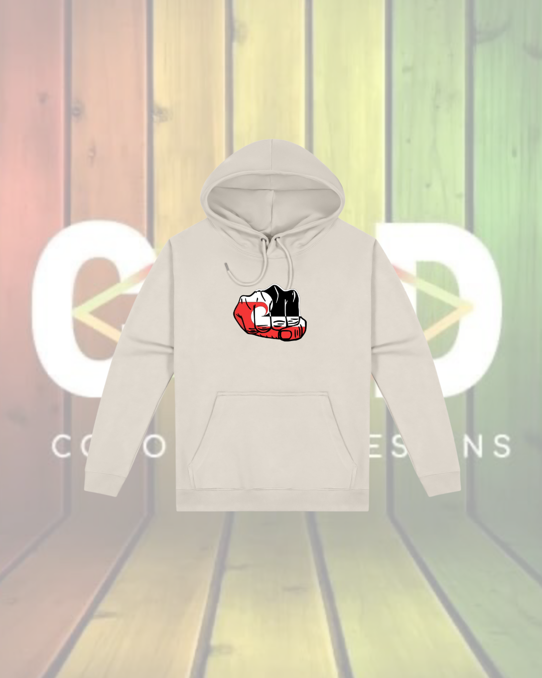 Kieran Print Adult Hoodies