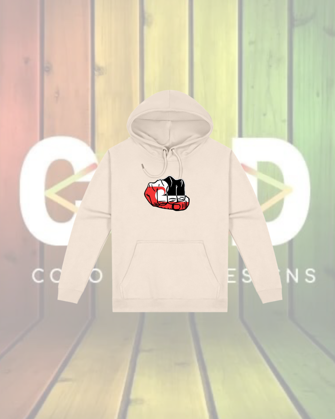 Kieran Print Adult Hoodies