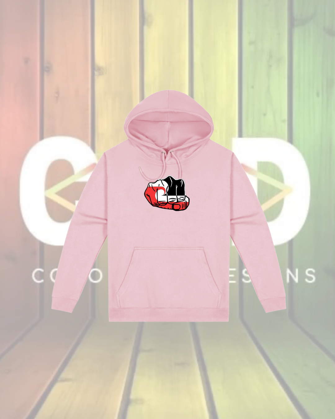 Kieran Print Adult Hoodies