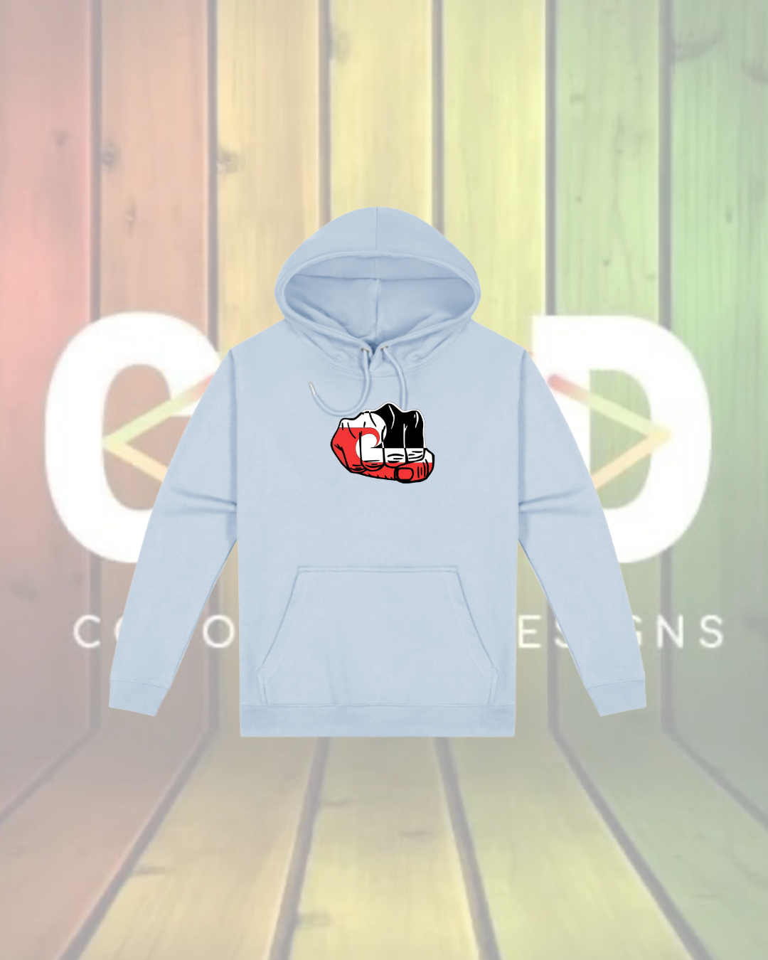 Kieran Print Adult Hoodies